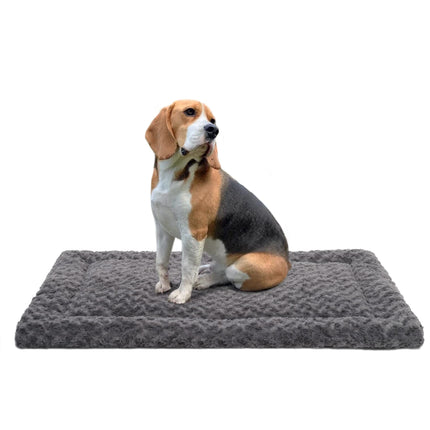 Alfombrilla lavable para cama de perro tamaño grande, almohadilla esponjosa para jaula de mascotas 48x30 XXL
