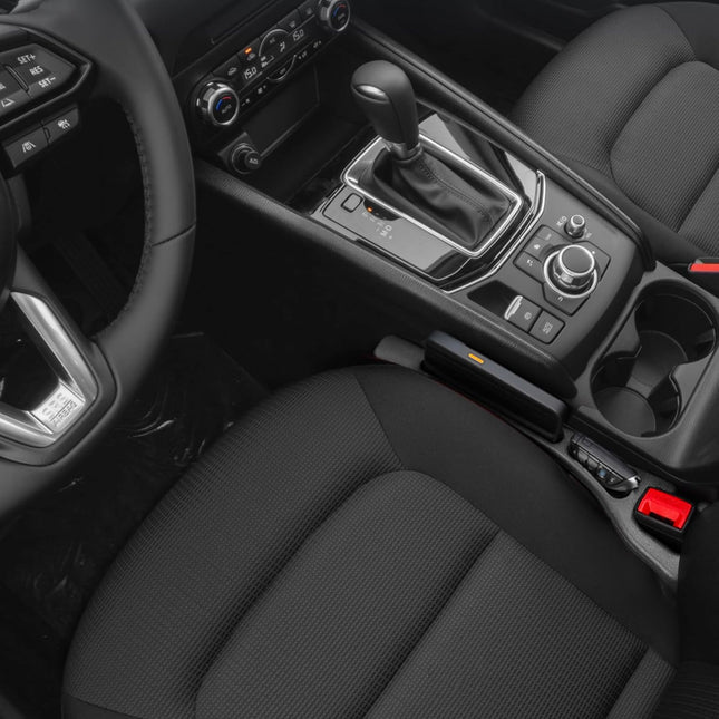 Car Seat Gap Filler Organizer Compatible with Mazda Cx5 CX-5 Accessories Seat Gap Plug Blocker with - photo 2