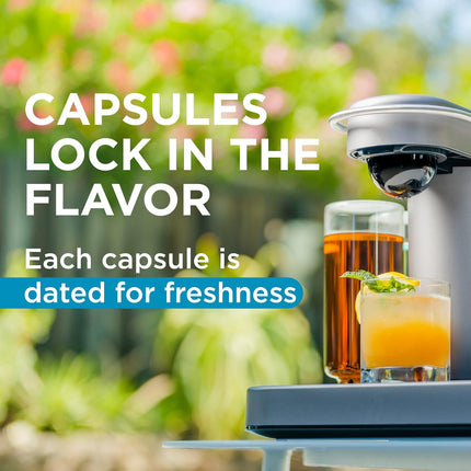 Bartesian 16-Pack Lemon Drop Mixer Capsules for Cocktail Machine – Home Bar Mixology Cocktails Mix Pod Capsule Set to Use with the Bartesian Cocktail Drink Maker Machine