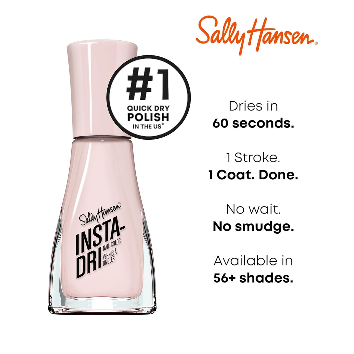 Nail Polish | Quick Dry, Long Lasting, Streak-Free Shine | Semi-Opaque, Glossy | 239 In a Blush | Pale - photo 4