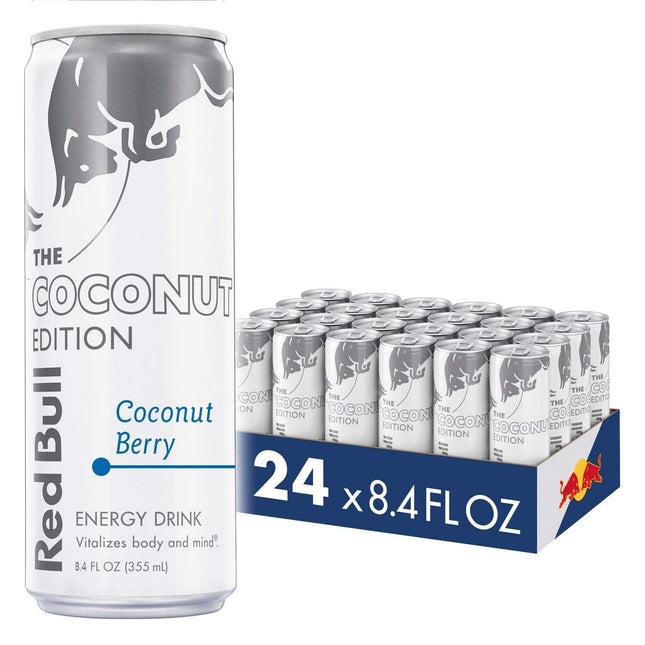 Energy Drink, Coconut Berry, 8.4 Fl Oz, Pack of 24