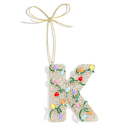 Christmas Initial Ornaments