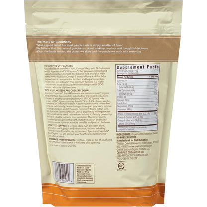 Organic Ground Flaxseed, 14 oz - photo 2