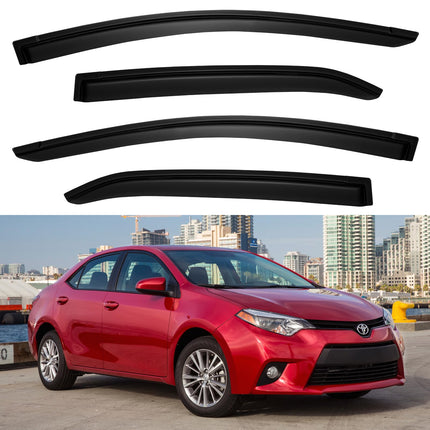 in-Channel Window Visors Rain Guards for 2011-2023 Dodge Charger