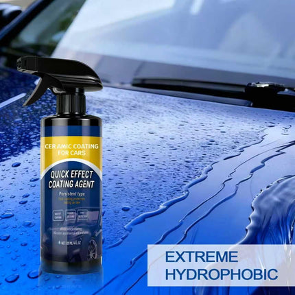 2026 New Upgraded Dznae Zyzao Car Coating Spray, Quick Effect Coating Agent, Car Scratch Wax Polish Spray Waterless Wash, Oil Film Emulsion Glass Cleaner (tasteless)
