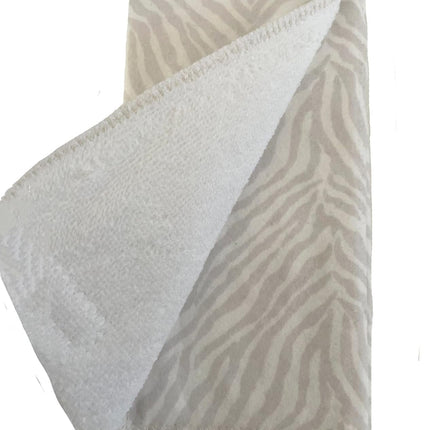 Infant Burping Cloth, Burp Cloths for Baby Boy or Girl, Soft and Absorbent - Cotton Reusable Spit Up Rags, XLarge, 1 Count (Animal Print)