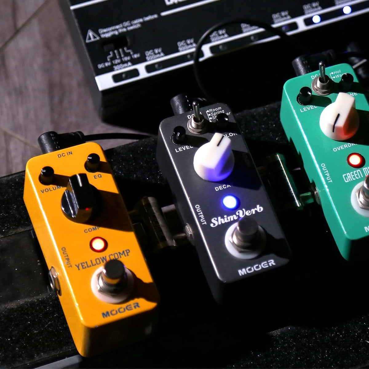 Yellow Compressor Guitar and Bass Pedal - photo 4
