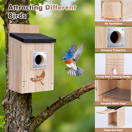 Amazon.com : GYMURE Handmade Alpaca Fiber Bird Nesting Heart with Refillable Natural Nesting Materials, Hanging Winter Shelter &amp; Spring Nest Holder for Wild Birds, Decorative Outdoor Garden Birdhouse Gift : Pet Supplies