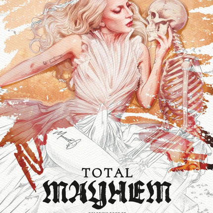 TOTAL MAYHEM COLORING BOOK by MONOCEROZ