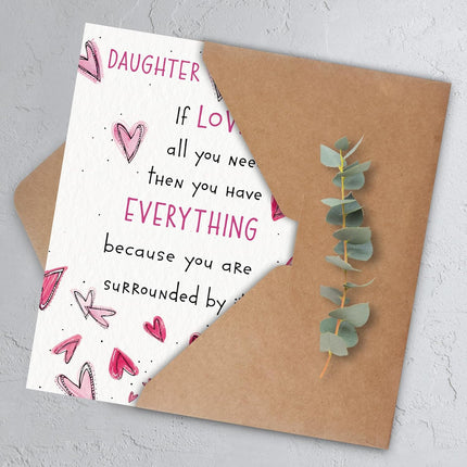 Mothers Day Gifts for Daughter, Funny Mother's Day Card for Daughters, To My Daughter from Mom