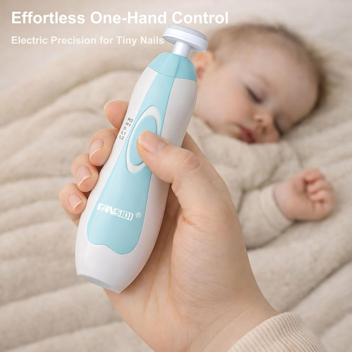 Baby Nail Trimmer Electric, Easy & Safe Nail File - photo 3
