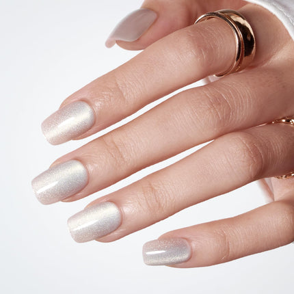 French Tip Press on Nails Short Square, Pink White Fake Nails