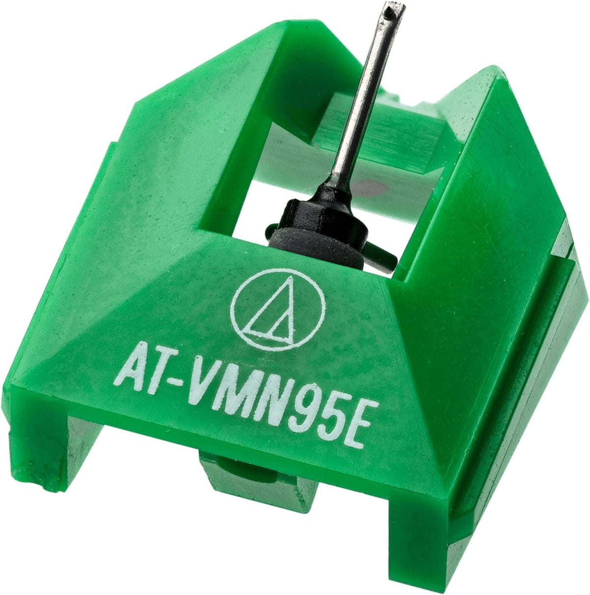 Elliptical Replacement Turntable Stylus for VM95 Series Cartridges, Green - photo 2
