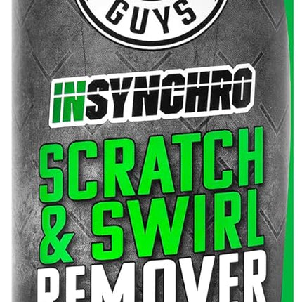 Chemical Guys Insynchro Scratch & Swirl Remover - One Step Compound & Polish for Paint Correction - Removes Fine Scratches, Swirls & Oxidation from Cars, Trucks, SUVs, Motorcycles & More, 16 oz