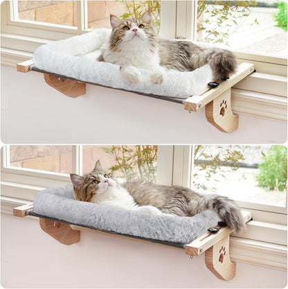 Cat Sill Window Perch with Cushion Bed Cover - photo 4