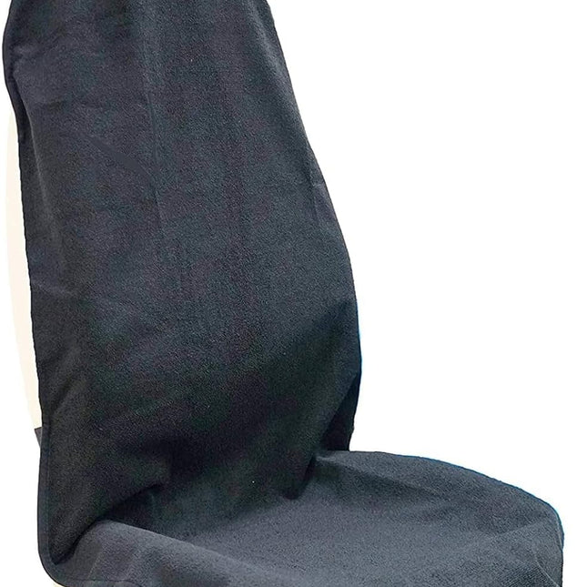 Waterproof Front Bucket Seat Cover Protector for Cars, SUVs and Trucks - Black, 1 Piece