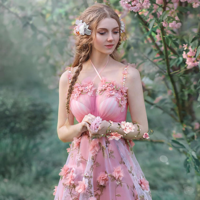 Renaissance Fairy Floral Arm Wrap - 1 PC Elf Bracelet Mother Nature Costume Poison Ivy Costume Renfaire - photo 2