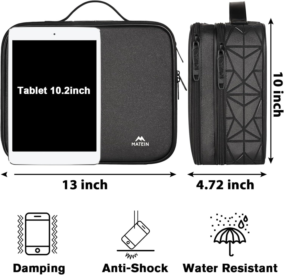 Cord Organizer Case with Adjustable Divider, DJ Cable File Bag for DJ Gear, Sound Instrument and Music - photo 4