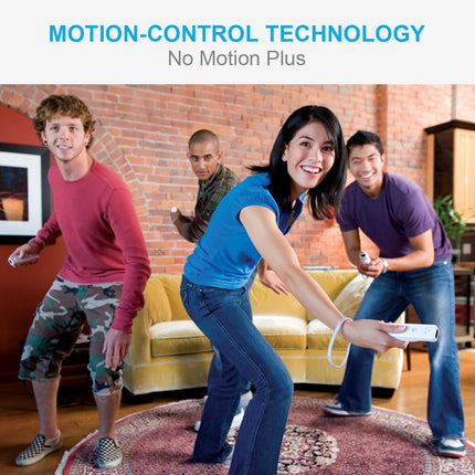 MOOGOLE 2 Pack Remote Controller for Nintendo Wii/Wii U, with Silicone Case and Wrist Strap
