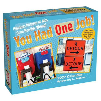 You Had One Job 2027 Day-to-Day Calendar
