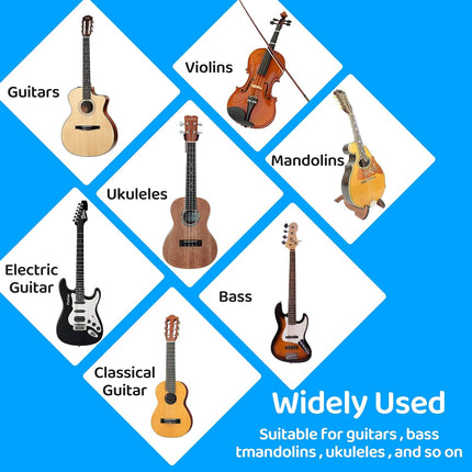 Foldable Guitar Stand - Non-slip Rubber And Foam Arm, Suitable for Acoustic, Electric, Bass, Ukulele, Banjo