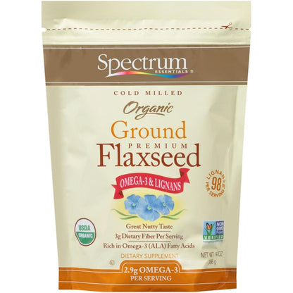 Organic Ground Flaxseed, 14 oz