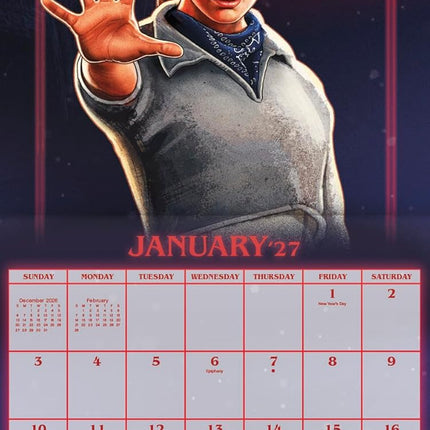 2027 Stranger Things Wall Calendar