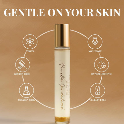 Pheromones Perfumes For Women | Long Lasting Amber Perfume Rollerball Women's Fragrances | 10 ML Eau De Parfum | Perfum Gift For Women (Vanilla)