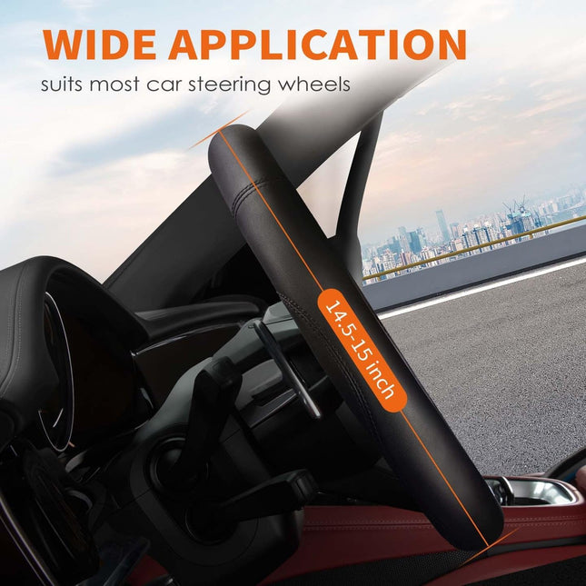 Car Steering Wheel Cover - Universal Car Accessory for Diverse Cars