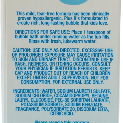 Bluey Bubble Bath for Toddlers and Kids 3+, Fresh Berry Scent, Tear Free | Dye, Paraben, Phthalate-Free | Hypoallergenic | 24 oz/ 710 ml