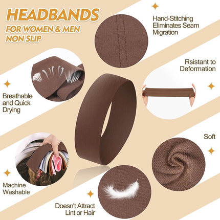 Headbands for Women 8 Pack, Head Bands Stocking Stuffers for Women