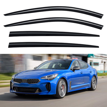 in-Channel Window Visors Rain Guards for 2011-2023 Dodge Charger
