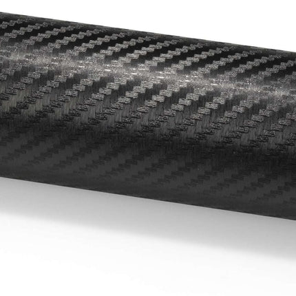 60"x120" (10FTx5FT) Black 3D Carbon Fiber Textured Matte Flat Vinyl Wrap Auto Car Sticker Decal Film Sheet Bubble Free Air Release Technology with Tool Kit