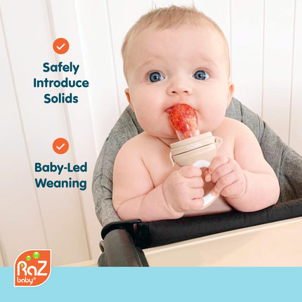 Baby Solids/Frozen Fruit Feeder Pacifier, Infant Teether Toy 6M+, BPA-Free, Introduce Solids, Dishwasher - photo 2