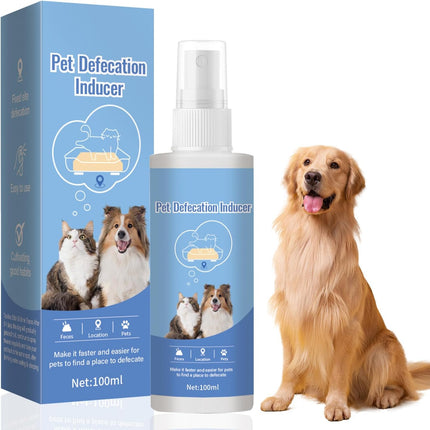 Potty Training Spray for Dogs Dog Potty Training Spray Go Here Dog Potty Training Spray Address Canine Inappropriate Elimination Habits for Indoor & Outdoor Environments (Smoke Blue)