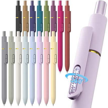 8 Pcs Gel Pens, Quick-Dry Long Lasting Black Ink-0.7mm Fine Point