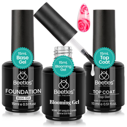 Set de 2 Pcs 15ml Top Coat y Base Coat en Gel Sin Limpieza