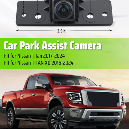 Rear View Backup Camera Fit for Nissan Titan XD 2016-2024, Replace 28442-EZ00A 28442-EZ01A