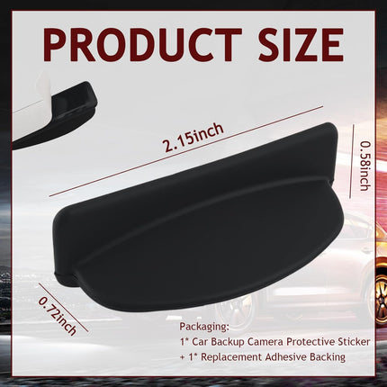 2026 New Backup Camera Rain Shield,Silicone Reverse Camera for Car Rain Guard with Extended Design,Waterproof Backup Cameras for Car Protective Cover as Cars Modification Accessories