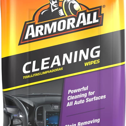 Armor All Car Interior Cleaner Wipes, Interior Cleaning Wipes for Cars, Trucks, Motorcycles, 60 Each
