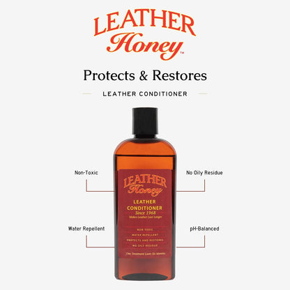 Leather Conditioner for Auto, Furniture, Shoes, Purses and Tack - 8 fl oz - photo 3