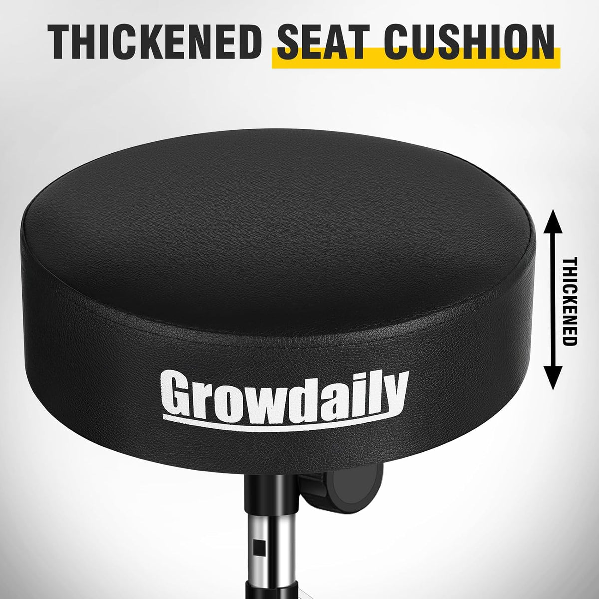 Adjustable Universal Drum Throne for Adult Beginner Drummers - photo 3