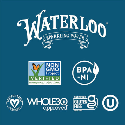 Waterloo Sparkling Water, Banana Berry Bliss Naturally Flavored, 12 Fl Oz Cans (Pack of 12) – Zero Calories and Zero Sugar or Sweeteners