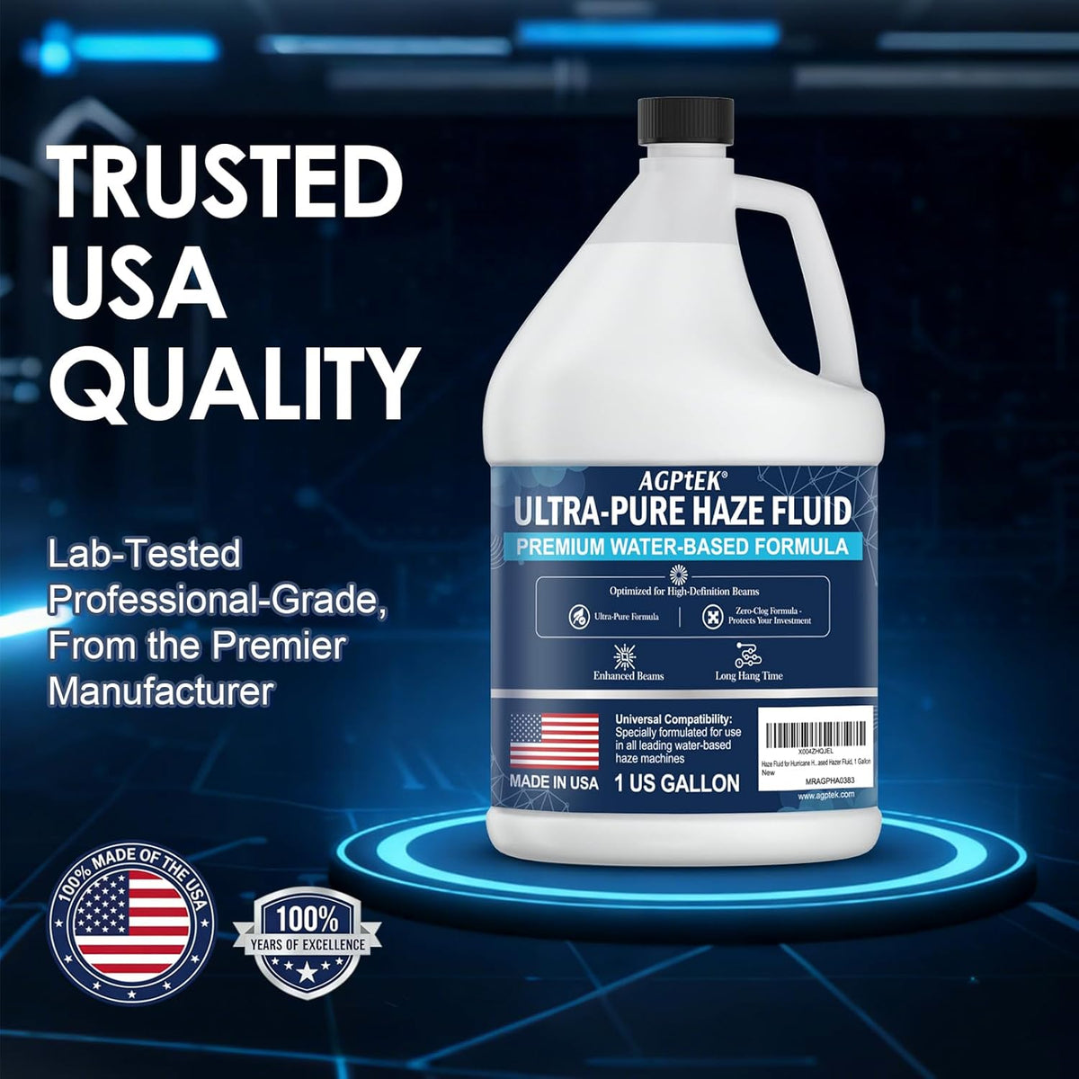 Water-Based Haze Fluid for Stage Effects - 1 Gallon - photo 4