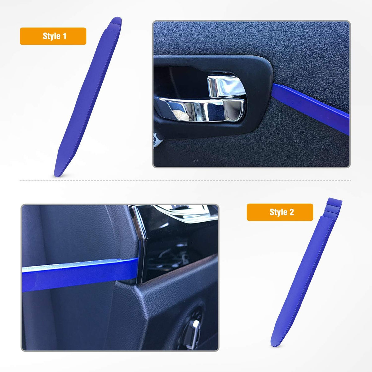 5-Piece Auto Trim Removal No-Scratch Pry Tool Kit - photo 4