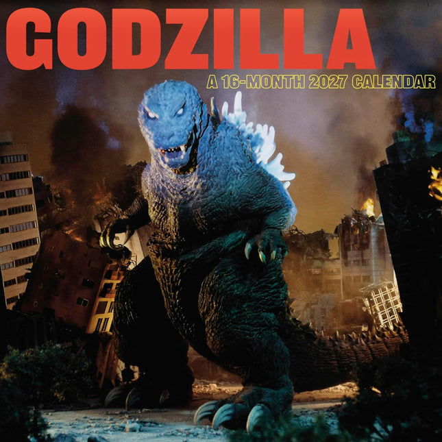 2027 Godzilla - Classic Wall Calendar