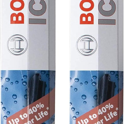 BOSCH 18A18A ICON Beam Wiper Blades - Driver and Passenger Side - Set of 2 Blades (18A & 18A)
