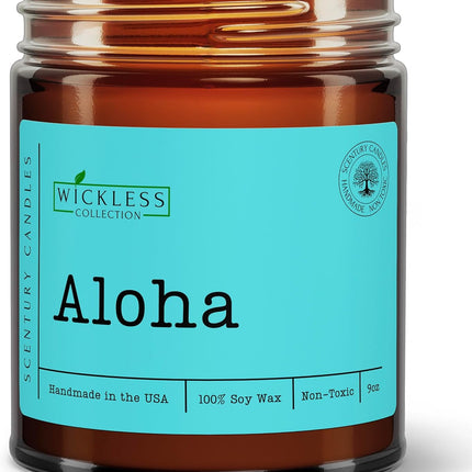 Wickless Cactus Blossom Scented Candles for Candle Warmer Lamp, Many Scents to Choose, 100% Non-Toxic Soy Wax, Scented Candle Melts for Warming Plate, Handmade in The USA (Aloha)