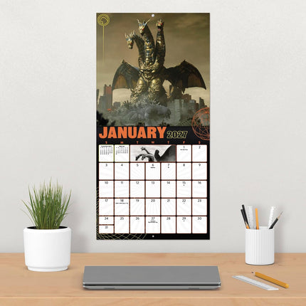 2027 Godzilla - Classic Wall Calendar