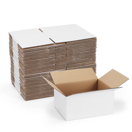 40 Pack Small Shipping Boxes 8x6x4 Inches